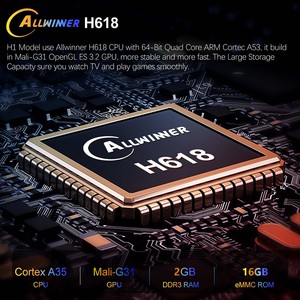 BOXPUT Lemon TV L2 TV Box Android 12 Allwinner H618 Quad Core <span class=keywords><strong>Cortex</strong></span> <span class=keywords><strong>A53</strong></span> Compatible con 4K BT Wifi6 Reproductor Multimedia con Control por Voz - Product Image 3