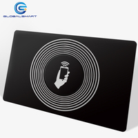 Tarjetas Metálicas NFC GS003 de 13.56 Mhz con Chip NFC e Impresión o Grabado Personalizado