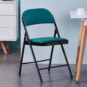 Recién llegado, cómoda silla plegable de Metal para oficina, silla plegable de camello
