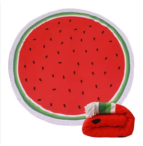 Toalla de Playa con Borlas para Vacaciones de Verano, Manta, Tapete de Yoga, Chal, Impresión Digital Personalizada, Poliéster, Secado Rápido para Gimnasio - Product Image 2