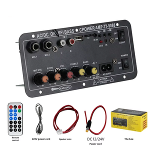 Carte d'amplificateur Hi-Fi miniature ZYD9088 avec interfaces BT, carte TF et USB, 30-120W pour haut-parleur 4 Ohm 40W, module amplificateur audio 110V-220V-12V-24V - Product Image 3