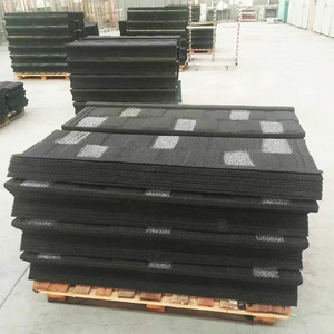 Tuiles de toiture en métal revêtues de pierre d'épaisseur et de couleur personnalisées par feuille D <span class=keywords><strong>ECRA</strong></span> haute performance - Product Image 2