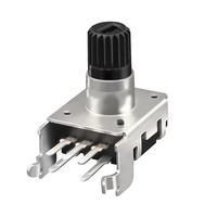 Encodeurs rotatifs Ec12, encodeur rotatif de petite taille de 12 mm, potentiomètre rotatif à 24 impulsions, volume 20 mm, encodeur rotatif avec interrupteur