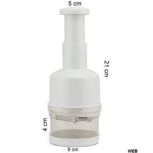 Manual Food Chopper Press For Vegetables And Herbs Kitchen Tool - Product Image 3