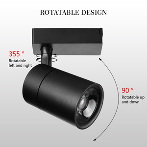 Gallery <span class=keywords><strong>LED</strong></span> Magnetic <span class=keywords><strong>track</strong></span> <span class=keywords><strong>light</strong></span> 30W 36W 18W <span class=keywords><strong>COB</strong></span> 100lm/W Trần tại chỗ theo dõi ánh sáng hiệu suất cao danh mục sản phẩm - Product Image 5