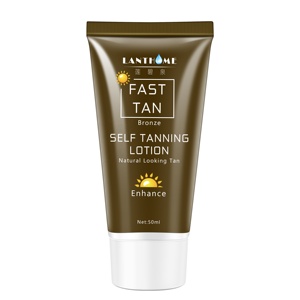 Loción de bronceado natural autobronceadora de marca propia para bronceado o bronceado dorado para el cuerpo y la cara - Product Image 1