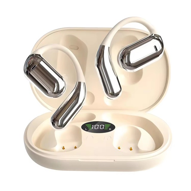 2026 New Q16 Pro Tws Earbud on Ear LCD Touch Screen Headphones Wireless Translation AI HIFI True Wireless Open Ear Earbuds