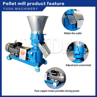 Poulet bétail alimentation animale granulés alimentaires faisant la Machine volaille alimentation moulin à granulés granulateur Machine 500 kg/h usage domestique