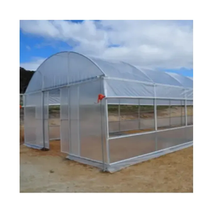 Serre en acier galvanisé à la <span class=keywords><strong>tomate</strong></span> Vente verte Serre agricole Film Agricole Tunnel en plastique Serre en feuille - Product Image 1