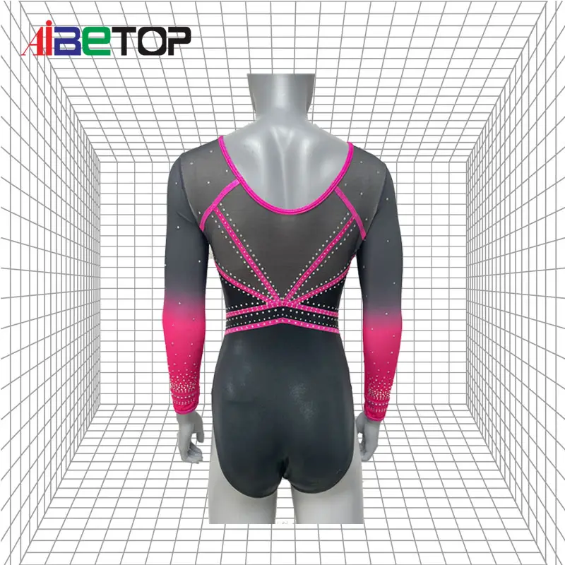 Newest Factory Direct Selling Gymnastics Leotards Girls Manufacturer Gymnastic Leotards Wholesale Price