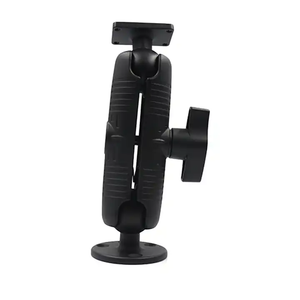 Support de moniteur pivotant pour détecteur de poissons 2,25'' avec rotule de taille D 2,25'' et bras double articulé court de 21 cm pour bateau marin - Product Image 6