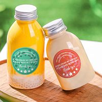 Etiquetas Adhesivas Personalizadas a Prueba de Agua para Jugos de Frutas, Bebidas, Supermercados, Promoción de Comestibles, Exposiciones, Papel Sintético