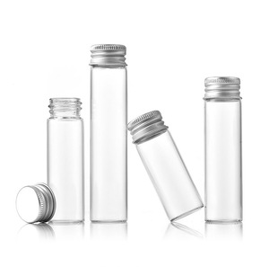 Toptan boş DIA 22mm 5ml <span class=keywords><strong>7ml</strong></span> 10ml 15ml 20ml 30ml alüminyum başlı vida tüp şişesi küçük cam şişe toz dağıtım şişe - Product Image 3