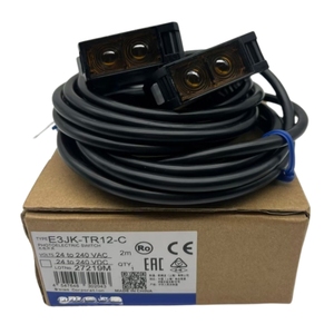 Interruptor Fotoeléctrico E3JK-TR12-C, Sensor Industrial para Detección Precisa de Objetos y Control de Automatización - Product Image 2