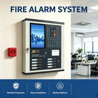 Panel de Control de Alarma contra Incendios Direccionable de 1 a 16 Bucles, Inalámbrico y Cableado, en Oferta