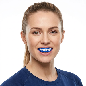 Protège-dents sportif souple en EVA, double couche, moulable, protection des dents pour la boxe, le MMA, le rugby, le football, vente en gros - Product Image 1