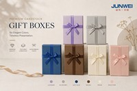 Caja de Embalaje de Joyería Personalizada de Alta Gama, Ecológica, de Cartón Corrugado, para Anillos, Pulseras, Pendientes y Relojes