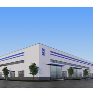 Großspannweite Großformatige Stahlkonstruktion Vorgefertigtes Lagerhaus Stahlrahmen-Werkstatt Fabrik mit Kostenlosem Design - Product Image 4