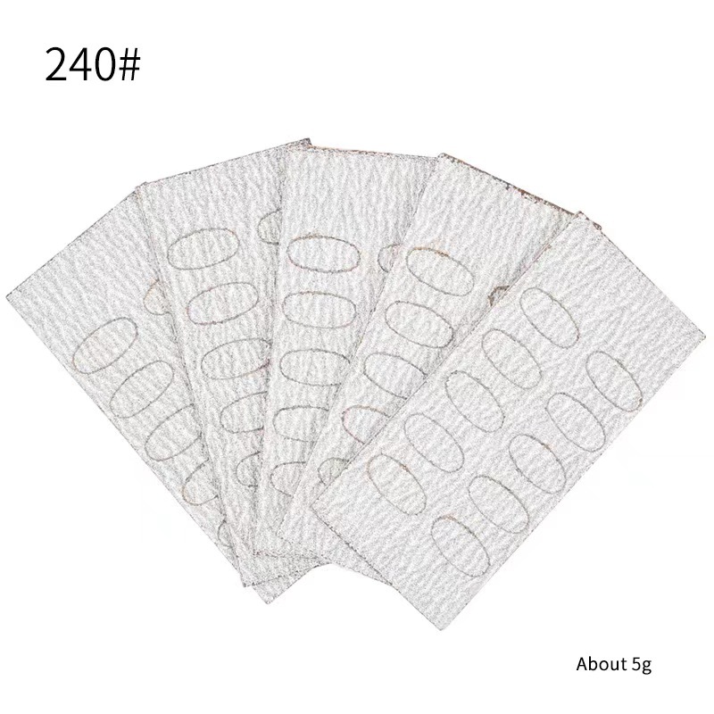 แผ่นทรายหยาบ 240 กรวด 50 ชิ้น