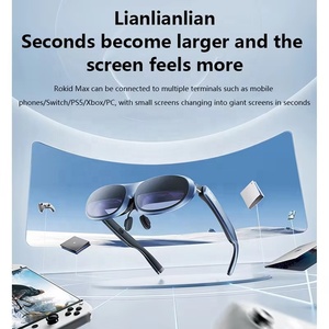 Lentes Inteligentes 3D AR Rokid Max, Dispositivo <span class=keywords><strong>de</strong></span> Visualización con Pantalla MAX, Asistente <span class=keywords><strong>de</strong></span> IA, Altavoz, Batería <span class=keywords><strong>de</strong></span> 5000 mAh, Compatible con Teléfonos, <span class=keywords><strong>VR</strong></span>, <span class=keywords><strong>PS5</strong></span>/XBOX - Product Image 6