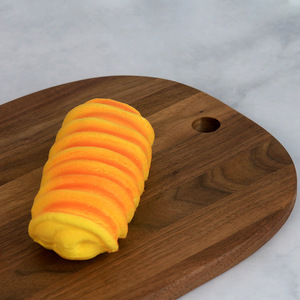 เขียงไม้วอลนัทสีดำ 24x40x1.5 ซม. ทรงกลม ทนทาน สำหรับใช้ในครัว - Product Image 1
