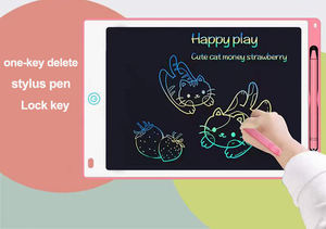 Educazione apprendimento giocattolo fai da te Led bambini LCD tavoletta da scrittura giocattoli da disegno con magnetico - Product Image 2