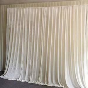 2024 tela de satén barata boda fiesta telón de fondo cortina fiesta de cumpleaños escenario Fondo DIY decoración Textiles - Product Image 4