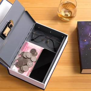 Caja Fuerte Oculta con Forma de Libro, con Cerradura de Llave para Dinero en Efectivo, Joyas, para el Hogar u Oficina, Simulación de Diccionario - Product Image 2