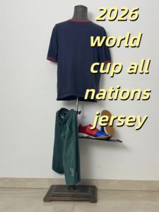 Adi 2026 <span class=keywords><strong>Wor</strong></span>;<span class=keywords><strong>d</strong></span> Luson - Conjunto de Uniforme de Fútbol Personalizado en Blanco y Negro, Diseño Moderno, Uniforme con Rayas Blancas y Negras - Product Image 5