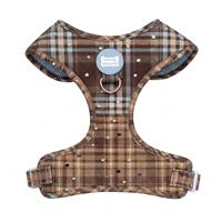 Nouvelle conception simple et respirante, harnais pour chien en néoprène, ensemble OEM/ODM, logo personnalisé, harnais de traction réglable et confortable pour chien