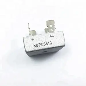 KBPC3510 KBPC-25 35A diodo de puente rectificador monofásico, KBPC3510, puente de diodo, programación IC, lista de BOM 3510, KBPC3510