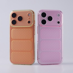 เคสโทรศัพท์แบบด้าน ลดการเกิดความร้อน สำหรับ iPhone 12 13 14 15 16 17 Pro Max Plus 17 Air  บางเฉียบ  วัสดุ TPU นิ่ม ป้องกันอย่างดี - Product Image 4