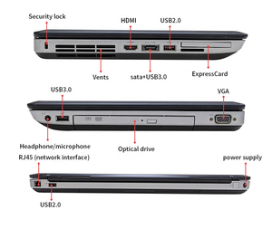Alta Qualidade Usado Fino e Leve Do Windows Laptop 10 Secondhand Laptop para <span class=keywords><strong>Dell</strong></span> 5530 - Product Image 5