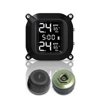 Système de surveillance de la pression des pneus TPMS pour moto à 2 roues, capteurs internes, nouveau, populaire, haute performance, affichage