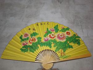 Ventilador <span class=keywords><strong>de</strong></span> papel <span class=keywords><strong>gigante</strong></span> para el hogar, nuevo estilo, Fondo <span class=keywords><strong>de</strong></span> pared, ventilador plegable <span class=keywords><strong>de</strong></span> bambú para negocios <span class=keywords><strong>de</strong></span> regalo - Product Image 4
