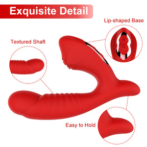 Vibrateur électrique unisexe, jouet de stimulation du point G, masseur aphrodisiaque, niveau sonore <span class=keywords><strong>65</strong></span> <span class=keywords><strong>décibels</strong></span>, produit pour adultes - Product Image 3