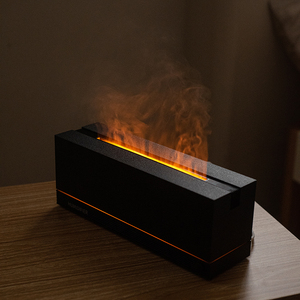 עיצוב מודרני שולחן עבודה נייד USB אח 3d להבה שמן ארומטי ריחני אוויר ריחני - Product Image 1