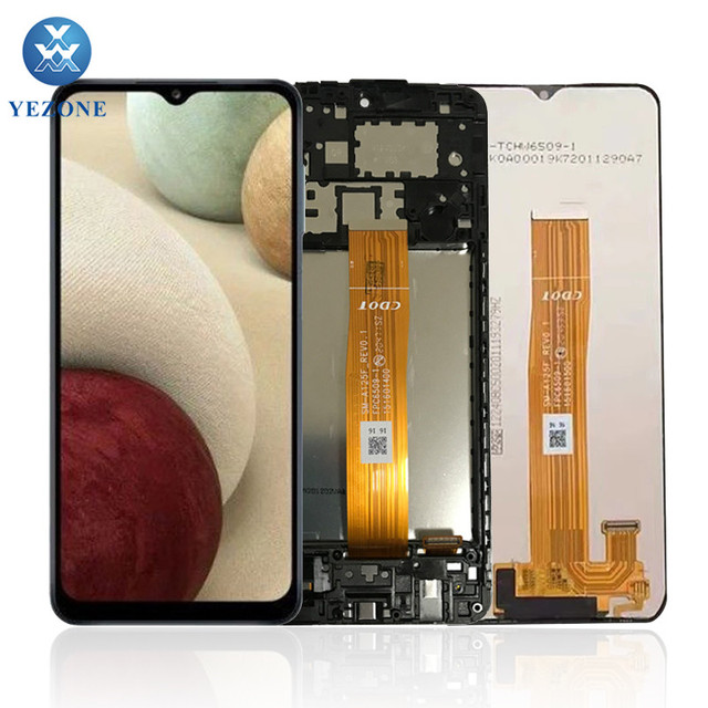 Wholesale Original Electronics Parts Mobile Phone Accessories Lcd Mobile Phone Lcd for Samsung Galaxy A12 A125