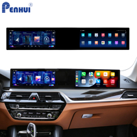 Lecteur multimédia radio DVD pour voiture Android Penhui pour BMW Série 5 EVO G30 G31 2018-2022 NBT EVO Écran 21 pouces Audio Vidéo DSP
