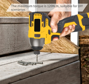 Tuốc nơ vít tác động không dây đa chức năng 16.8V 1/4 inch, không chổi than - Product Image 5