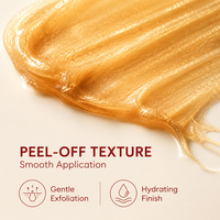 Máscara Facial Peel-Off de Ouro OEM ODM Marca Própria com Peptídeo de Veneno de Cobra, Firmadora, Hidratante, Suavizante de Linhas Finas, Sem Fragrância, Para Todos os Tipos de Pele