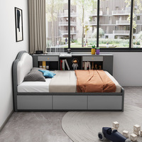 Meubles de chambre à coucher de haute qualité Lit simple en bois pour enfants avec tiroir Ensemble Lits doubles pour bébés pour deux En bois Derniers modèles