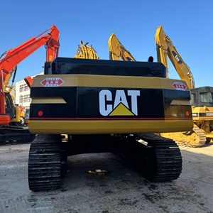 Excavadora de orugas 330BL con motor Cummins y control PLC, 30 toneladas de peso operativo - Equipo de construcción amarillo para sitios de obra - Product Image 2