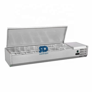 Soardragon Quầy Trưng Bày Salad Tủ Lạnh Thương Mại Để Bàn Tủ Lạnh Quầy Bar Salad Tủ Lạnh Tủ Lạnh Trưng Bày Salad - Product Image 2