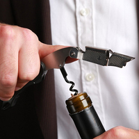 Tire-bouchon de sommelier personnalisé, décapsuleur de vin, ouvre-bouteille de vin noir personnalisé