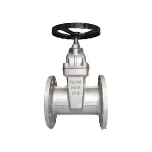 Stainless Steel Soft Seal Gate Valve Non-Rising Stem Flange Drain Valve Manual/Electric/Pneumatic Power Low Pressure Water Gas