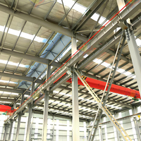 Almacén de Estructura de Acero Tipo C de Diseño Personalizado, Instalación Eficiente Pre-ingenierizada, Puertas Dobles Correderas/Enrollables, Galvanizado en Caliente