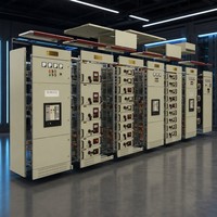 Armoire de distribution électrique intérieure série 380V 30kA IP42 630A extractible et extensible pour tableau de distribution d'infrastructure hôtelière
