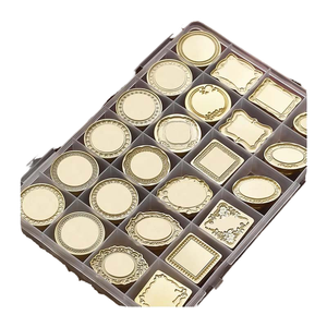 Sello de laca de estilo europeo cabeza de cobre marco de fotos cuenta de mano sobre sello de autenticación confidencialidad sello de pintura de fuego - Product Image 1