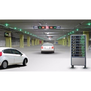 Ultrasonic Parking <b>Sensor</b> Guidance System with 50cm-420cm Range and RS485/LAN Communication for <b>Indoor</b> Basement Parking - Product Image 3
